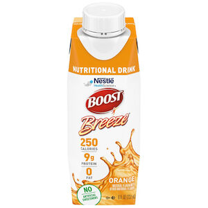 BOOST BREEZE ORANGE 8OZ 24CS